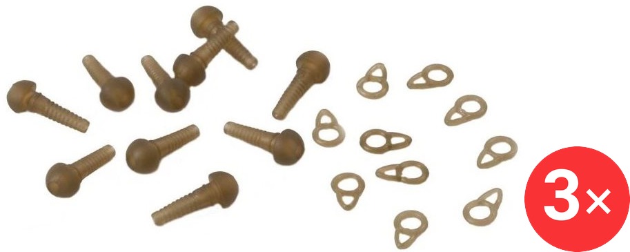 Extra Carp Safety Sleeve with Ring 3 × 10 ks