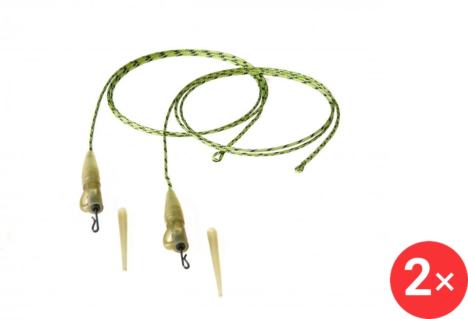 Extra Carp Lead Core System & Safety Clip 2 × 60 cm 2 ks