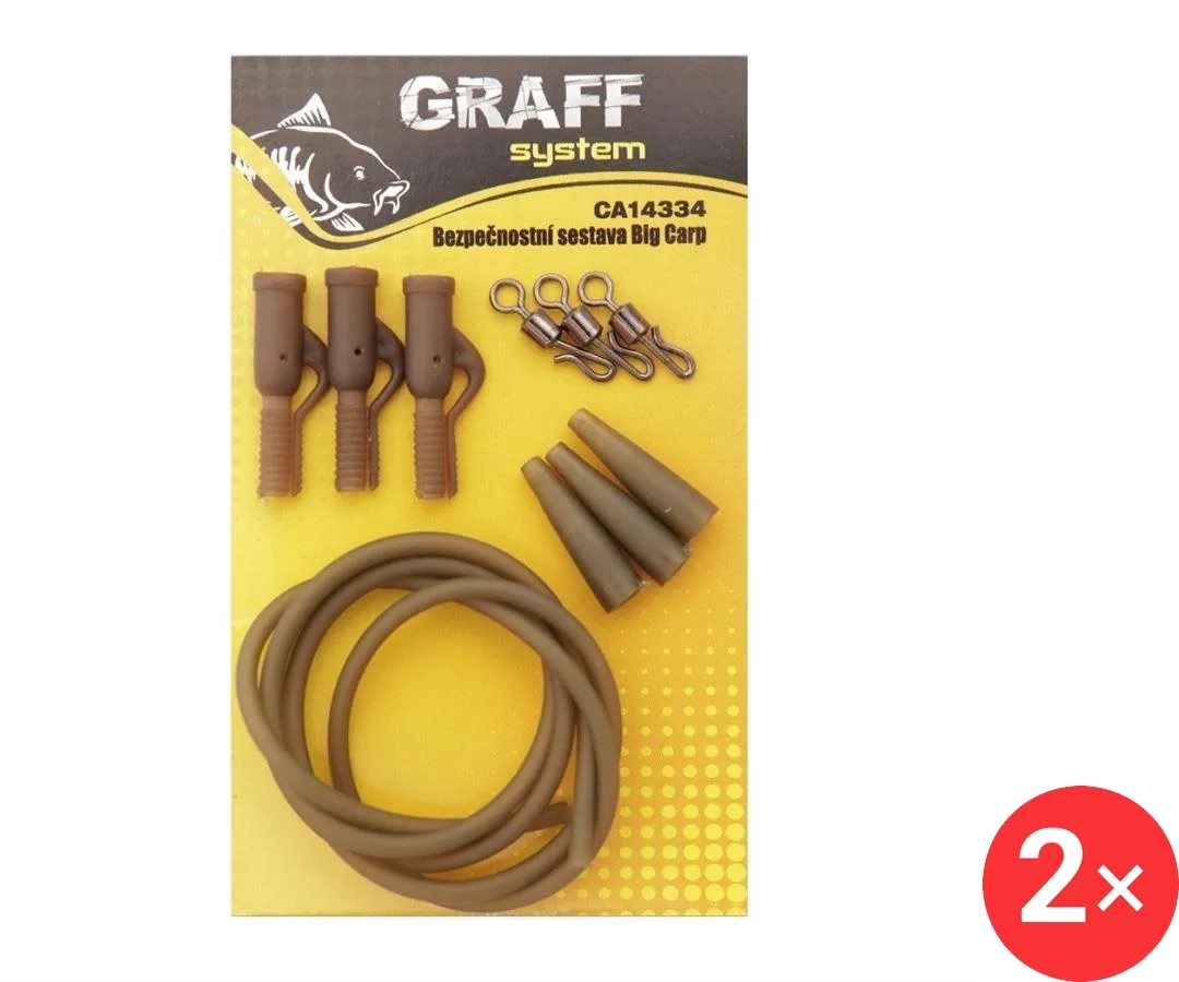 Graff Bezpečnostní sestava 2 × Big Carp Camo