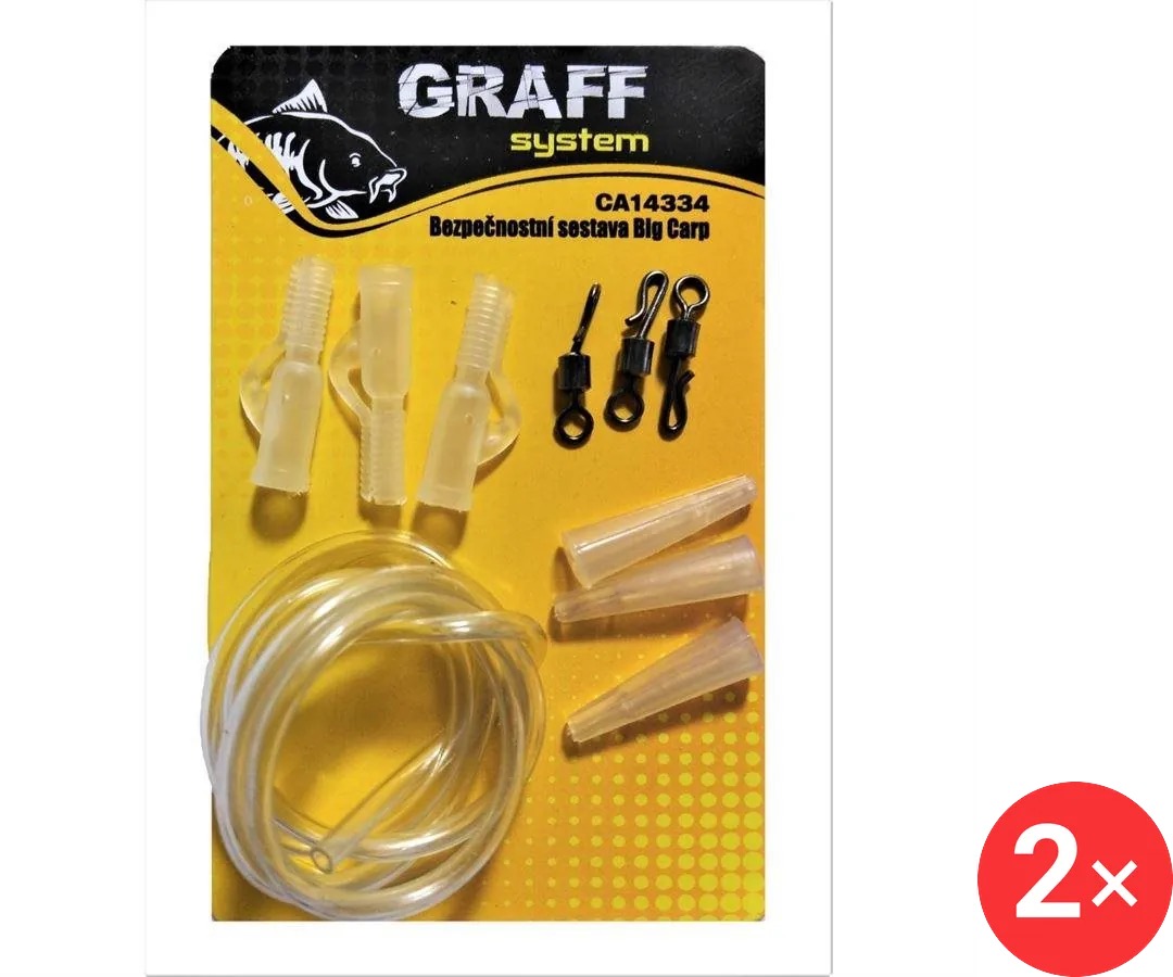 Graff Bezpečnostní sestava 2 × Big Carp Čirá