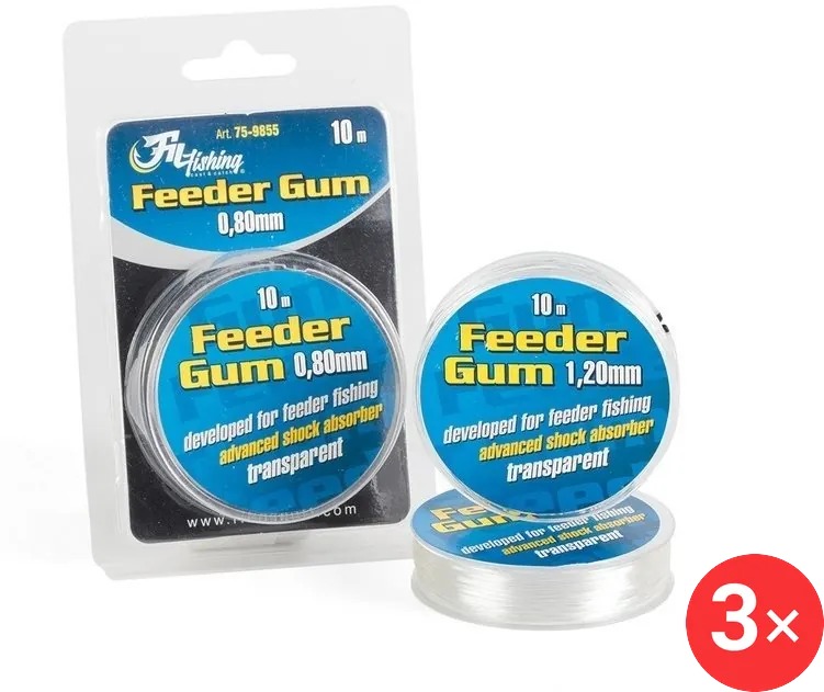 Fil Fishing Feeder Guma 3 × 1,20 mm 10 m