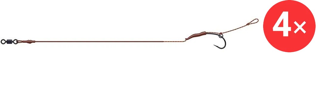 DAM Tactix Blow-Out Rig 2 × Velikost 2 20 lb 15 cm 2 ks