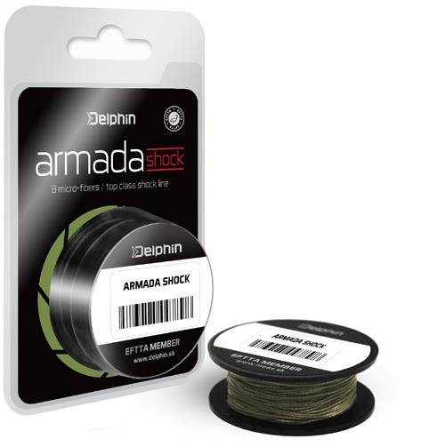 Delphin Armada Shock Zelená 20m 0,18mm 40lbs
