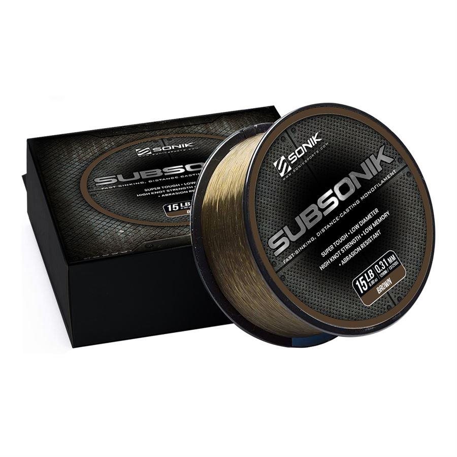 Sonik Subsonik Brown 0,41mm 25lb 1200m