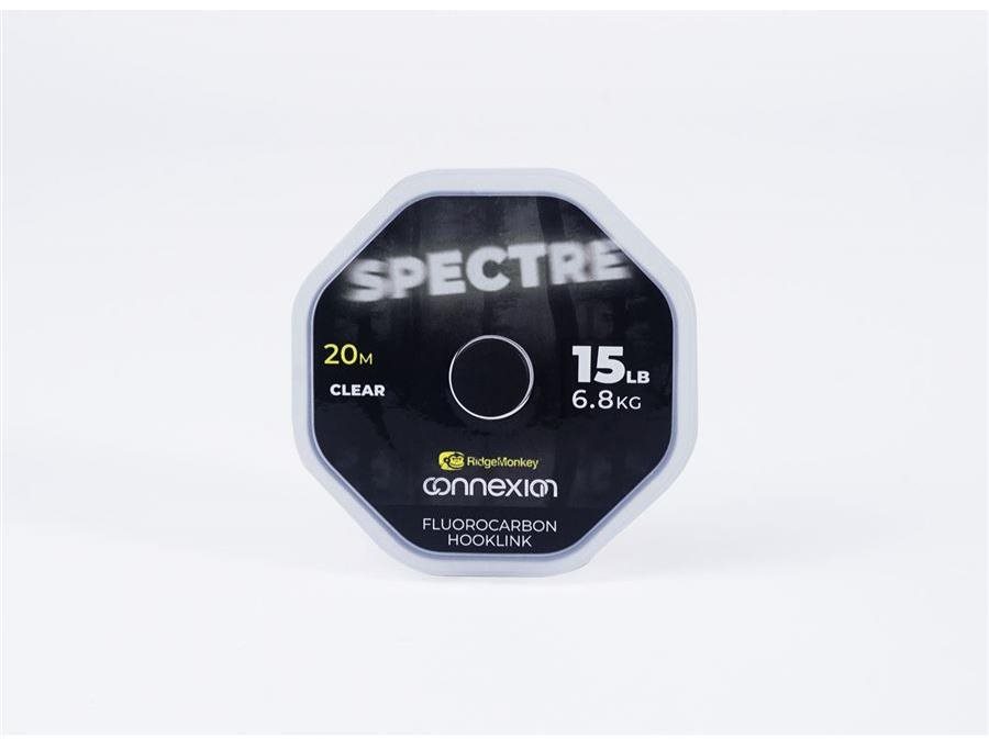 RidgeMonkey Connexion Spectre Fluorocarbon Hooklink 15lb 20m