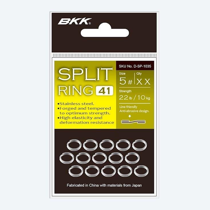BKK Split Ring-41 Velikost 1 5kg 20ks