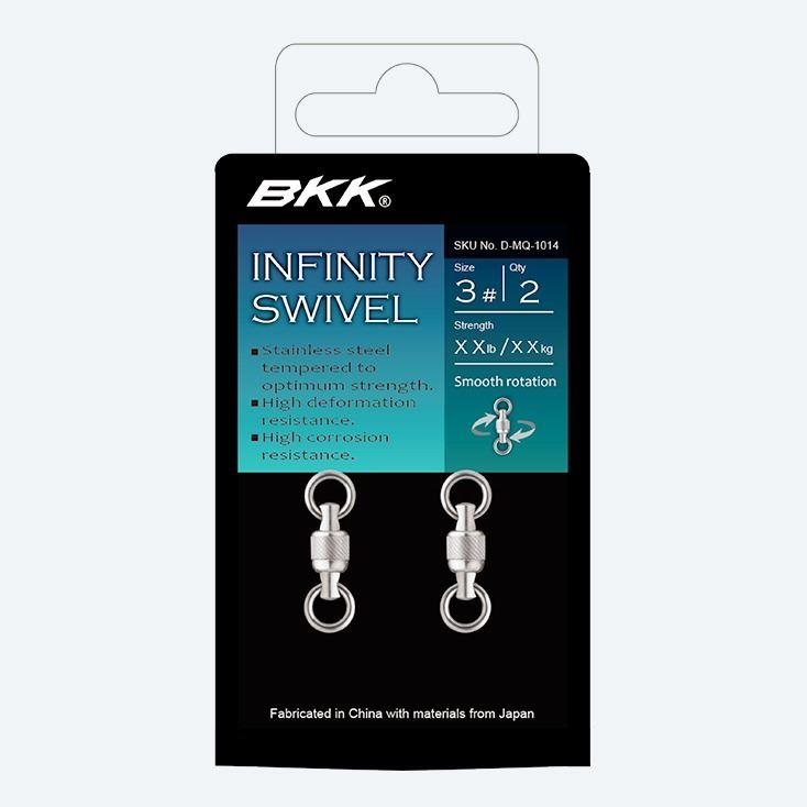 BKK Infinity Swivel Velikost 3 90kg 2ks