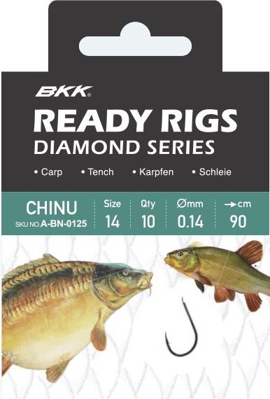 BKK Ready Rig Diamond Chinu BN Velikost 2 0,26mm 70cm 10ks
