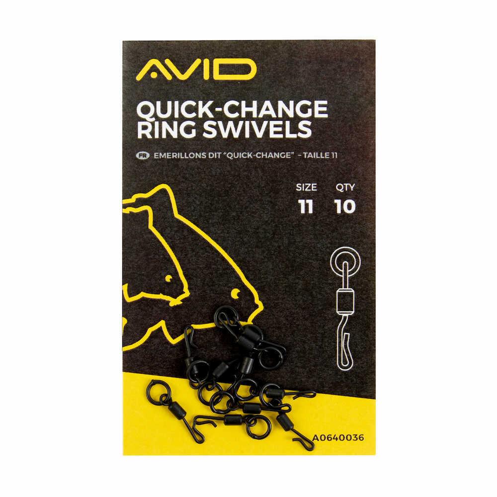 AVID Quick Change Ring Swivel, velikost 11, 10 ks