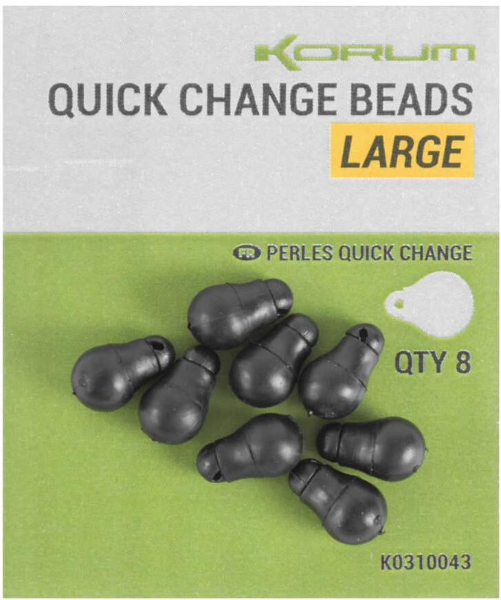 KORUM Korálek Quick Change Beads Standard Camou 8 ks