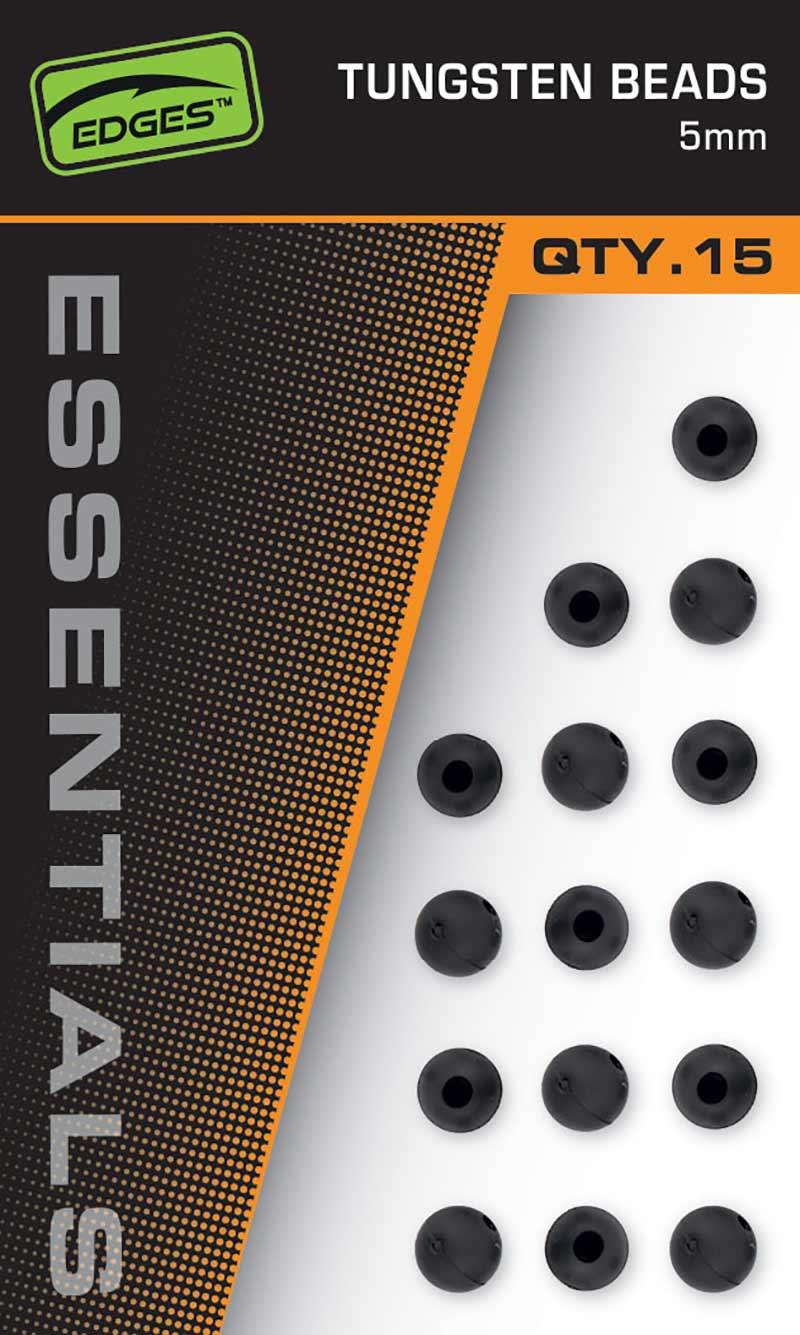 FOX Korálek Edges Essentials Tungsten Beads 5 mm 15 ks