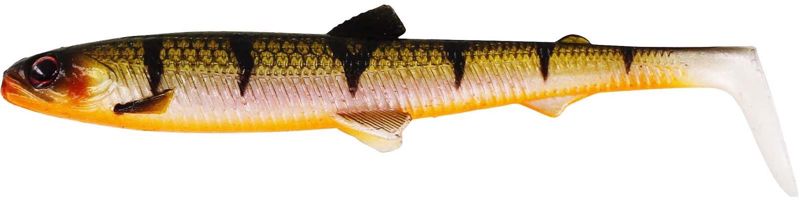 Westin BullTeez Shadtail 12,5 cm, 16 g, Bling, Perch 2 ks