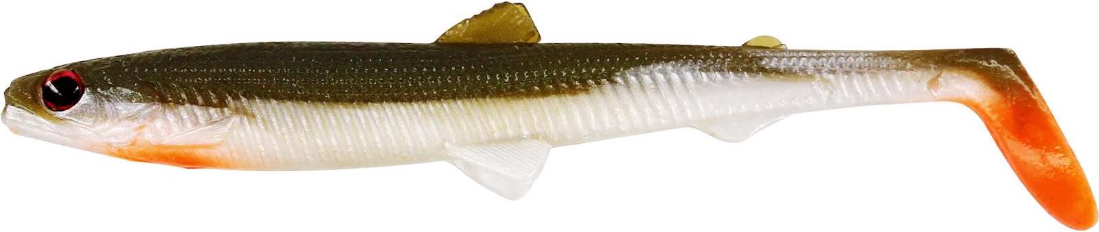 Westin Bullteez Shadtail 9,5 cm, 7 g, Bass Orange 2 ks