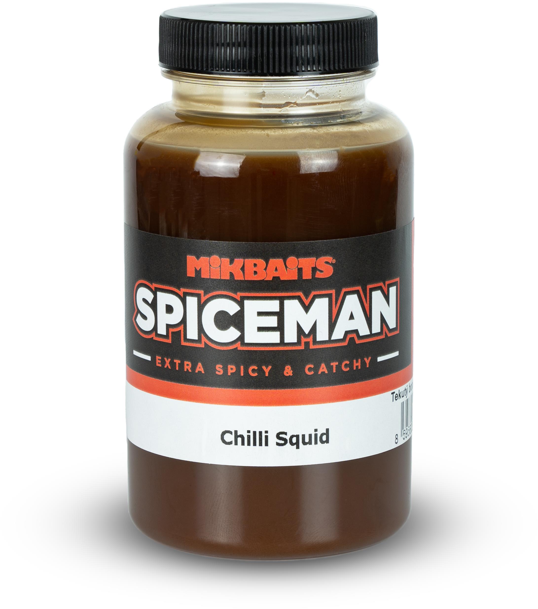 Mikbaits Booster Spiceman Chilli Squid 250 ml