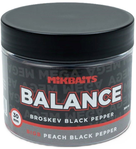 Mikbaits Mega Balance BigB BroskeV Pepř 300 ml 30 mm