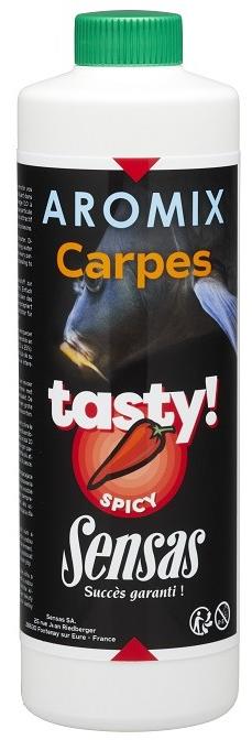 Sensas Posilovač Aromix Carp Tasty Spicy (koření) 500 ml
