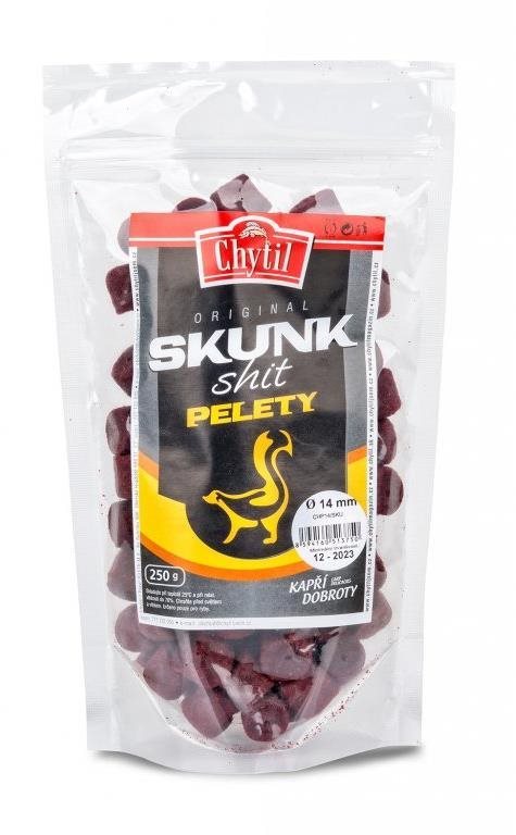 Chytil Chytací pelety s dírou 250g 14mm Skunk