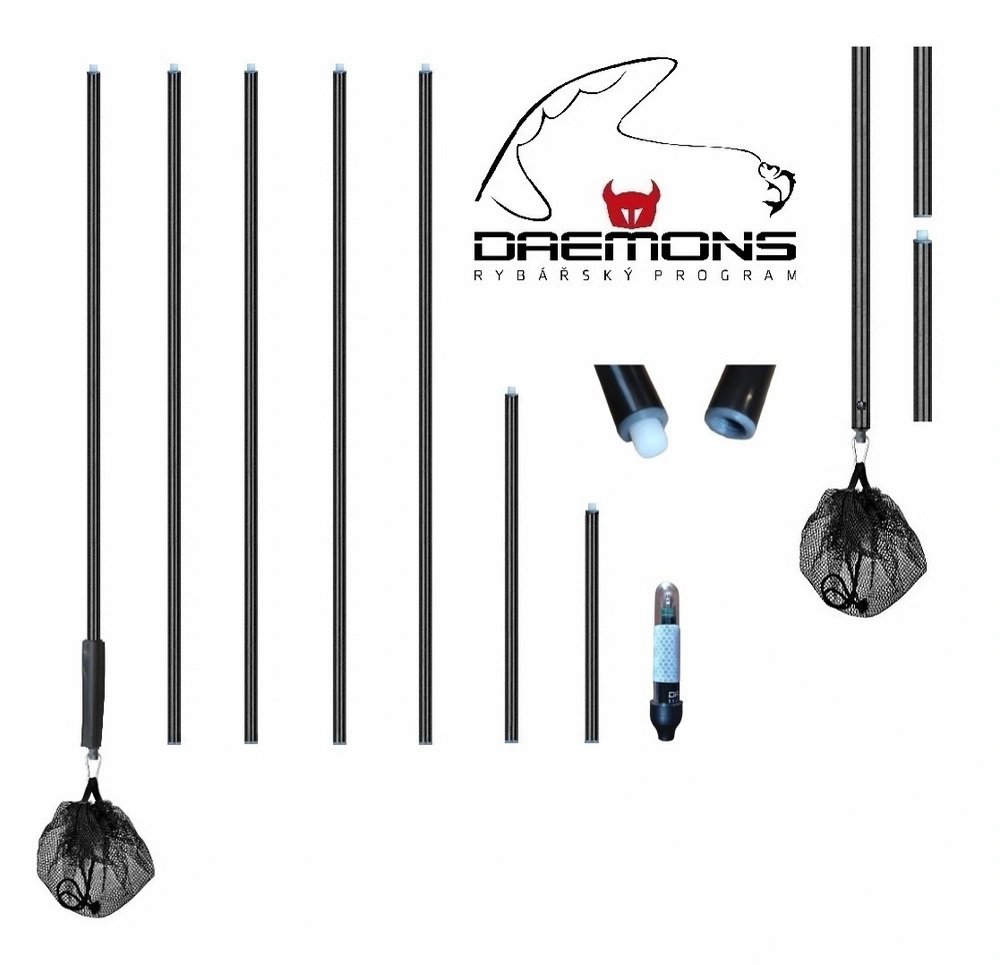 Daemons Sklopná tyčová bójka Daemons 05 R2 s LED diodou, sensorem a vypínačem