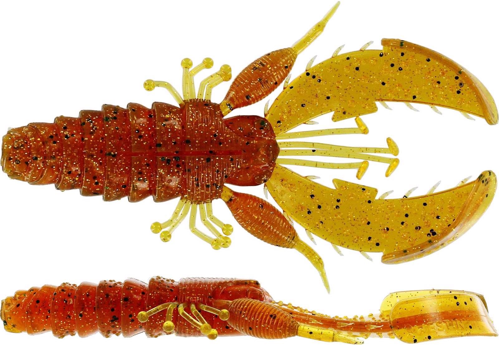 Westin CreCraw Creaturebait, 6,5 cm, 4 g, Motoroil Pepper, 6 ks