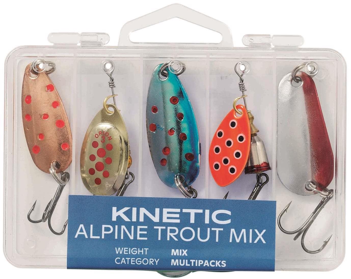 Kinetic Alpine Trout Mix 5 ks