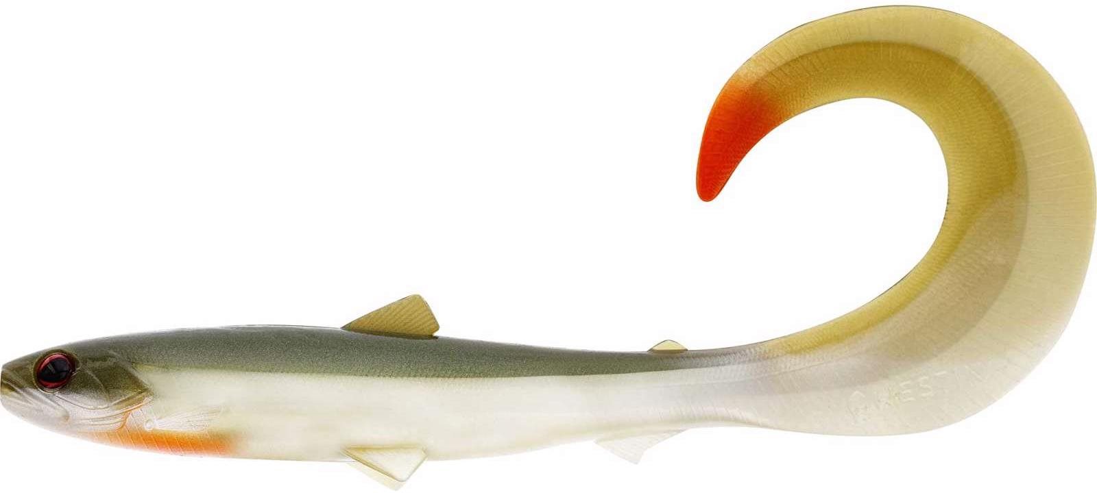 Westin BullTeez Curltail, 8 cm, 3 g, Bass Orange, 3 ks
