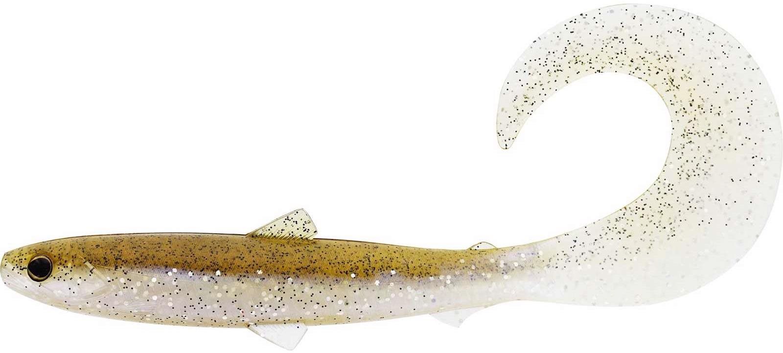 Westin BullTeez Curltail, 8 cm, 3 g, Pearl Sand, 3 ks