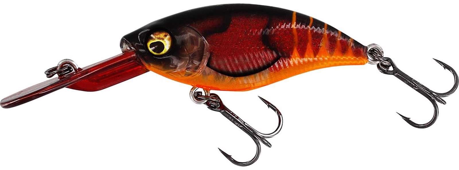 Westin BuzzBite Crankbait, 5 cm, 6 g, Suspending, 3D Fire Craw