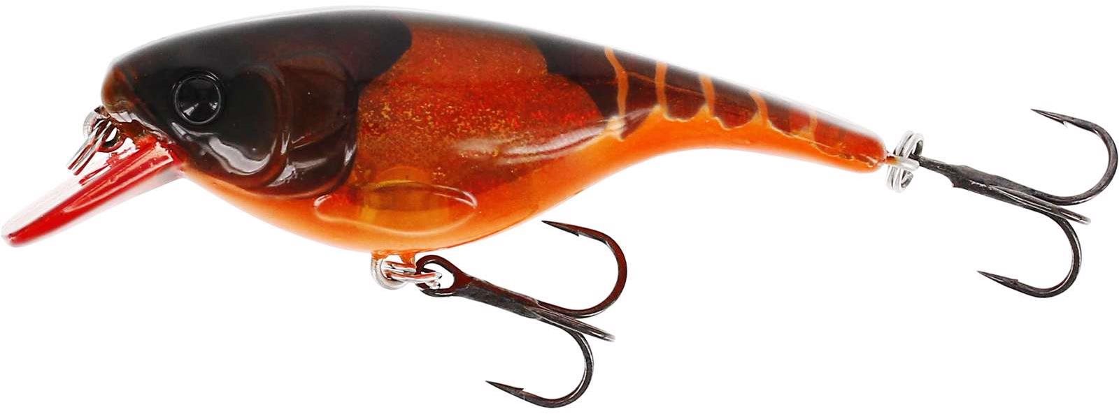 Westin BabyBite SR Crankbait, 6,5 cm, 12 g, Floating, 3D Fire Craw