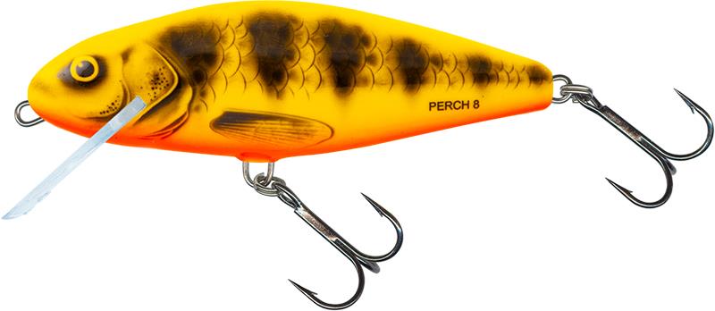 Salmo Perch Floating 8cm Yellow Red Tiger