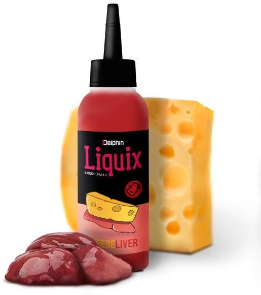 Delphin Fluo D Snax LiquiX Sýr-Játra 100 ml