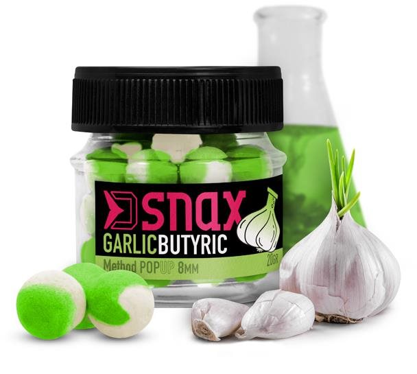 Delphin D Snax POP Česnek-Butyric 20 g 5,5 mm