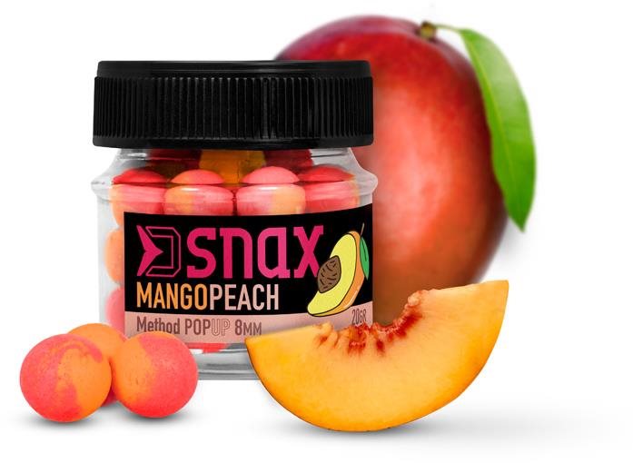 Delphin D Snax POP Mango-Broskev 20 g 5,5 mm