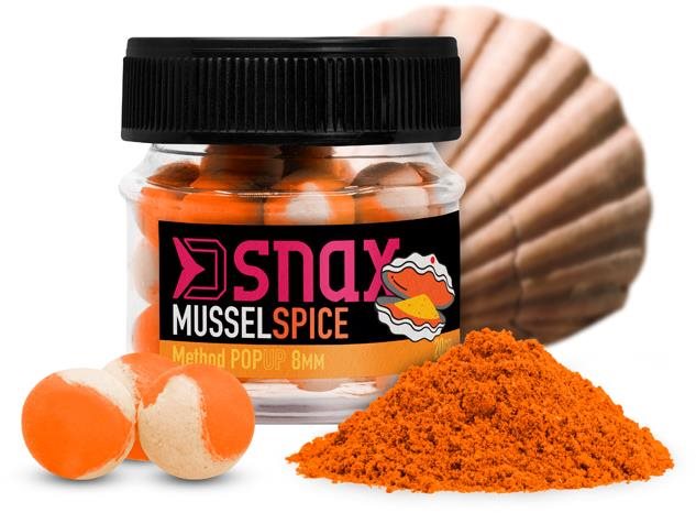 Delphin D Snax POP Mušle-Koření 20 g 10 mm