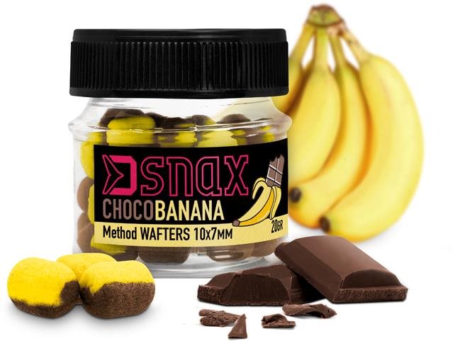 Delphin D Snax WAFT Čokoláda-Banán 20 g 7×5,5 mm
