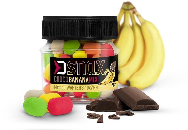 Delphin MIX D Snax WAFT Čokoláda-Banán 20 g 10×7 mm