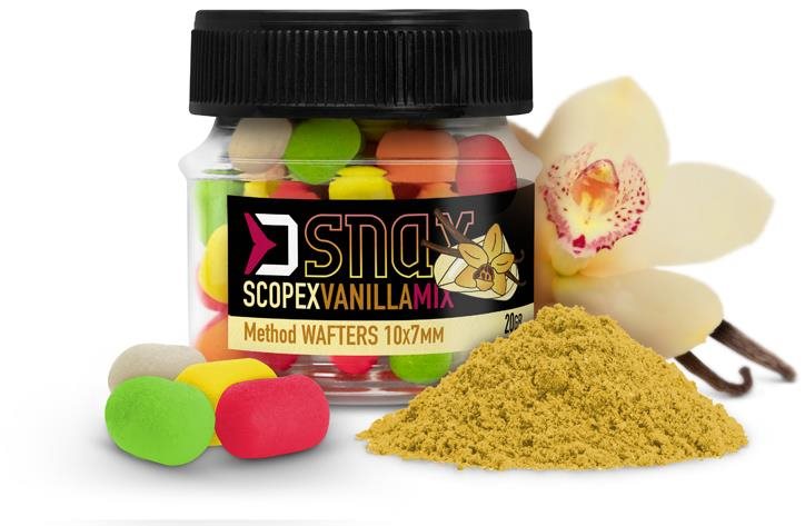 Delphin MIX D Snax WAFT Scopex-Vanilka 20 g 10×7 mm