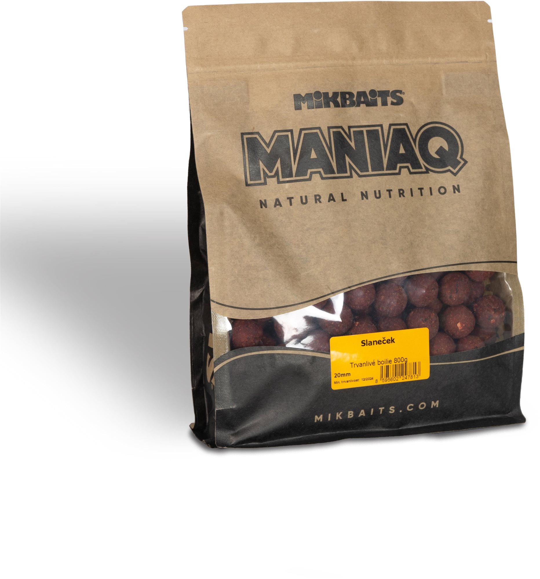 Mikbaits Boilies ManiaQ Slaneček 800 g 20 mm
