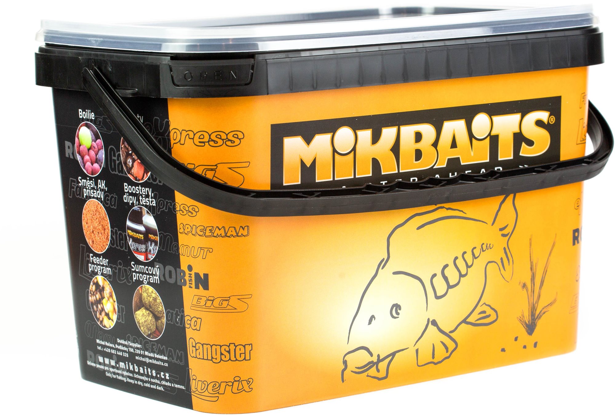 Mikbaits Boilies Spiceman Chilli Squid 2,5 kg 24 mm
