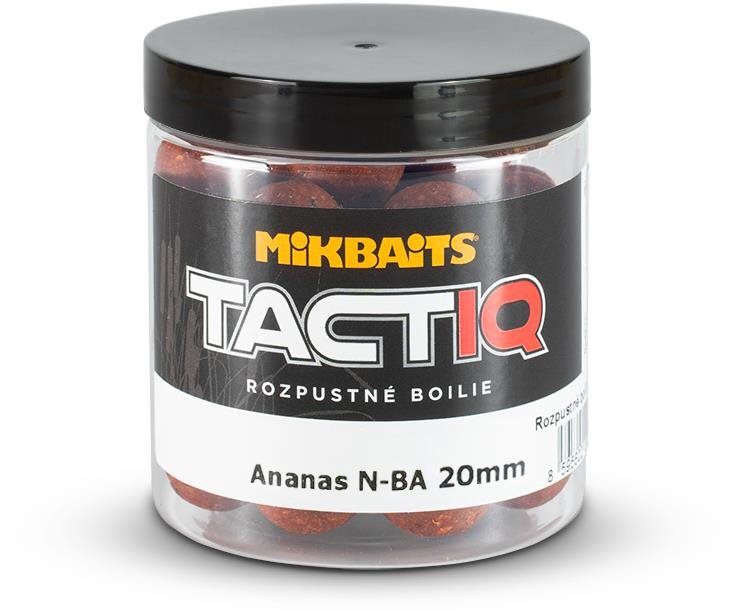 Mikbaits Rozpustné boilies TactiQ Ananas N-BA 250 ml 20 mm