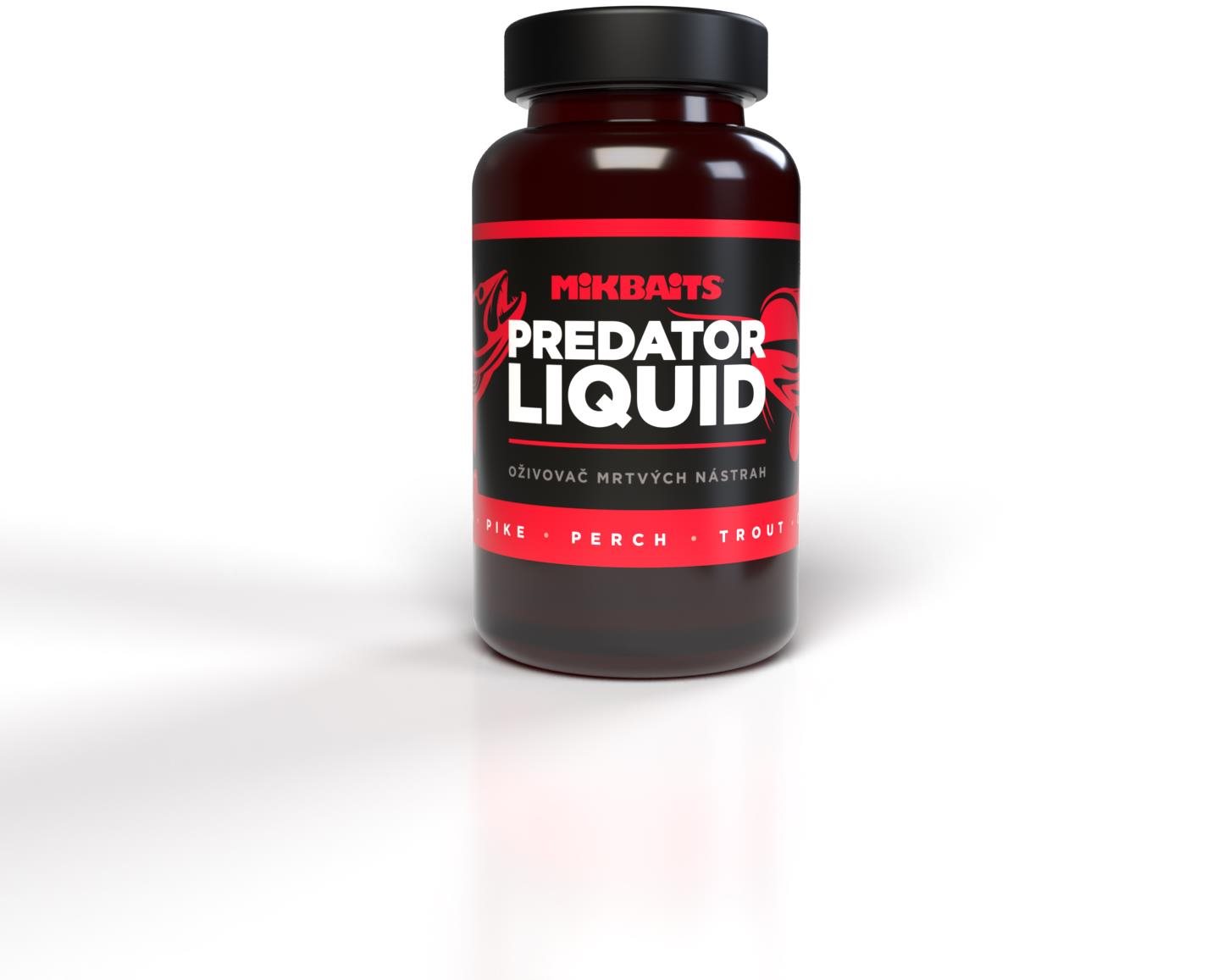 Mikbaits Dip Predator liquid Oživovač mrtvých nástrah 250 ml