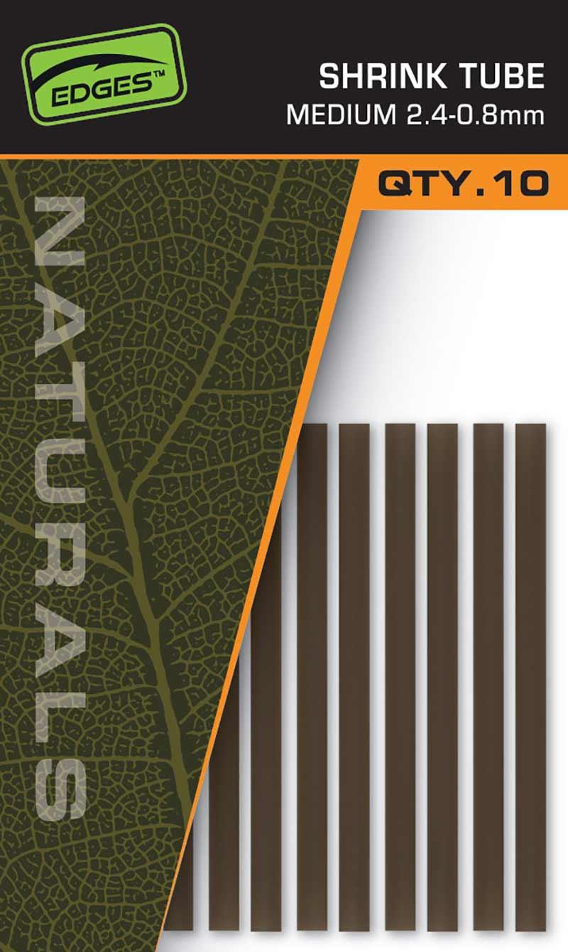 FOX Hadička Edges Naturals Shrink Tube M 2,4-0,8 mm 10 ks