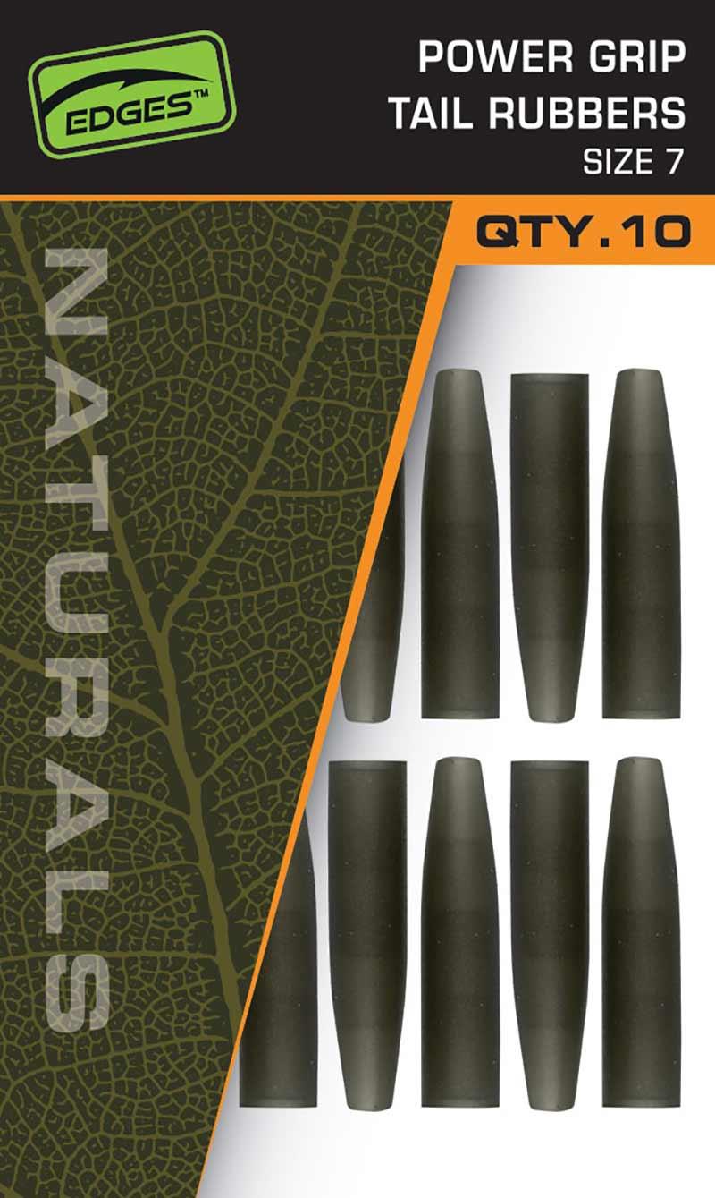 FOX Převlek Edges Naturals Power Grip Tail Rubbers Velikost 7 10 ks