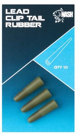 Nash Převlek Lead Clip Tail Rubber 10 ks