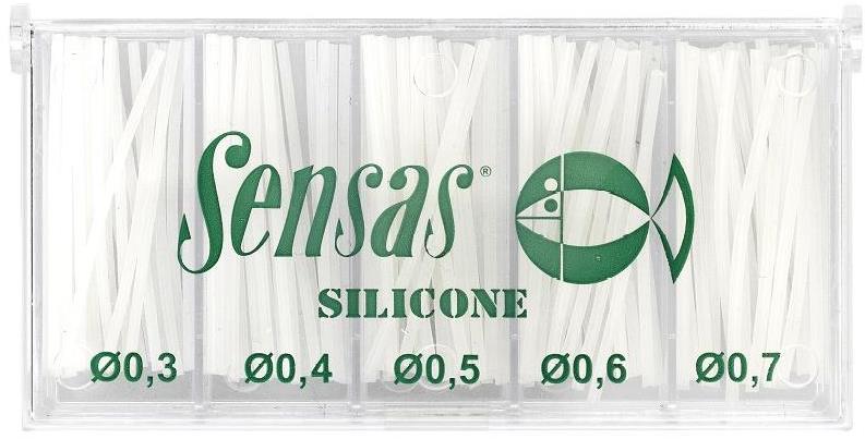 Sensas Silikonové hadičky na splávek Power Tubing 0,3-0,7 mm
