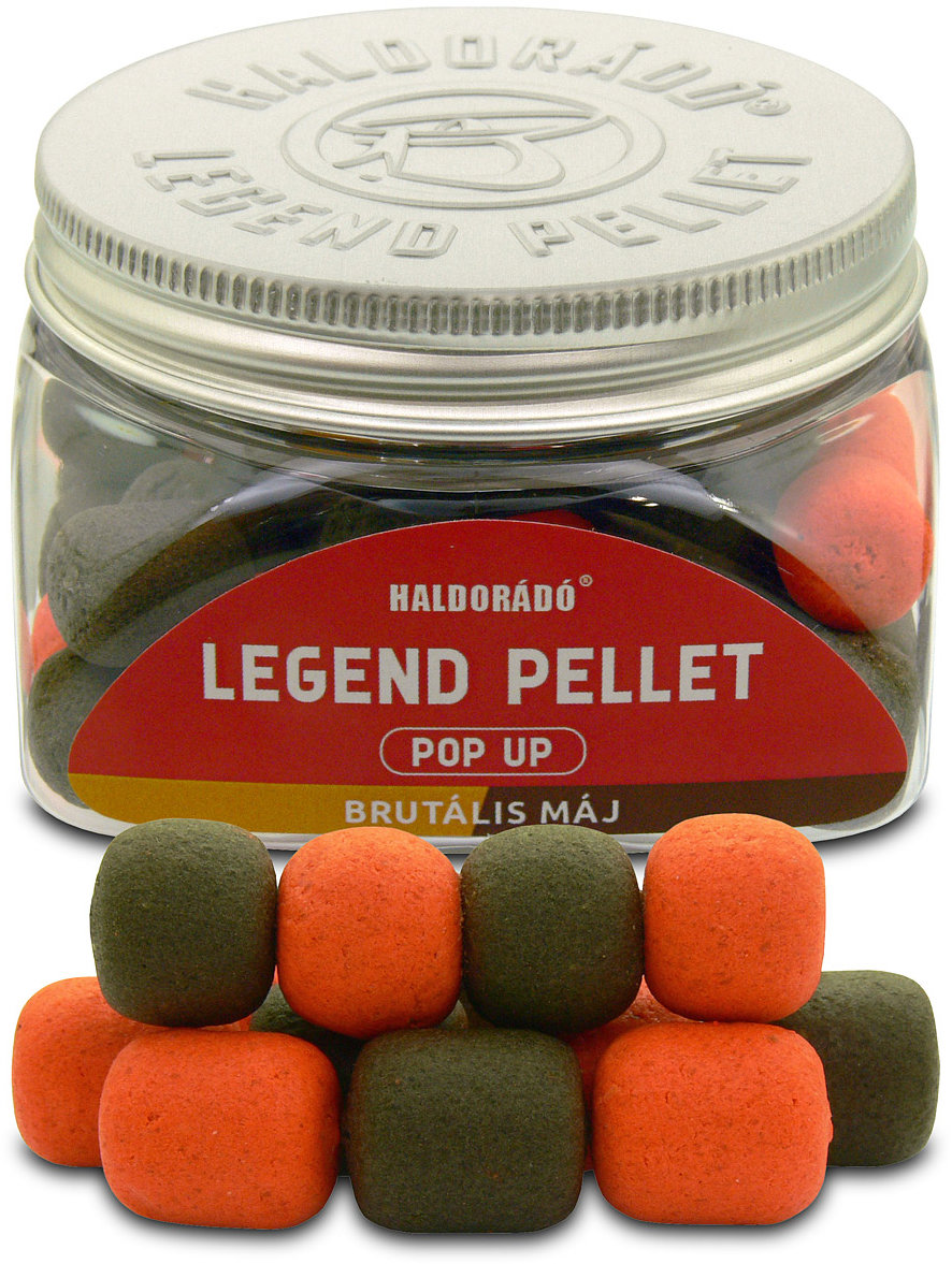 Haldorádó Pelety Legend Pellet Pop-Up 50 g 12+16 mm Brutální játra