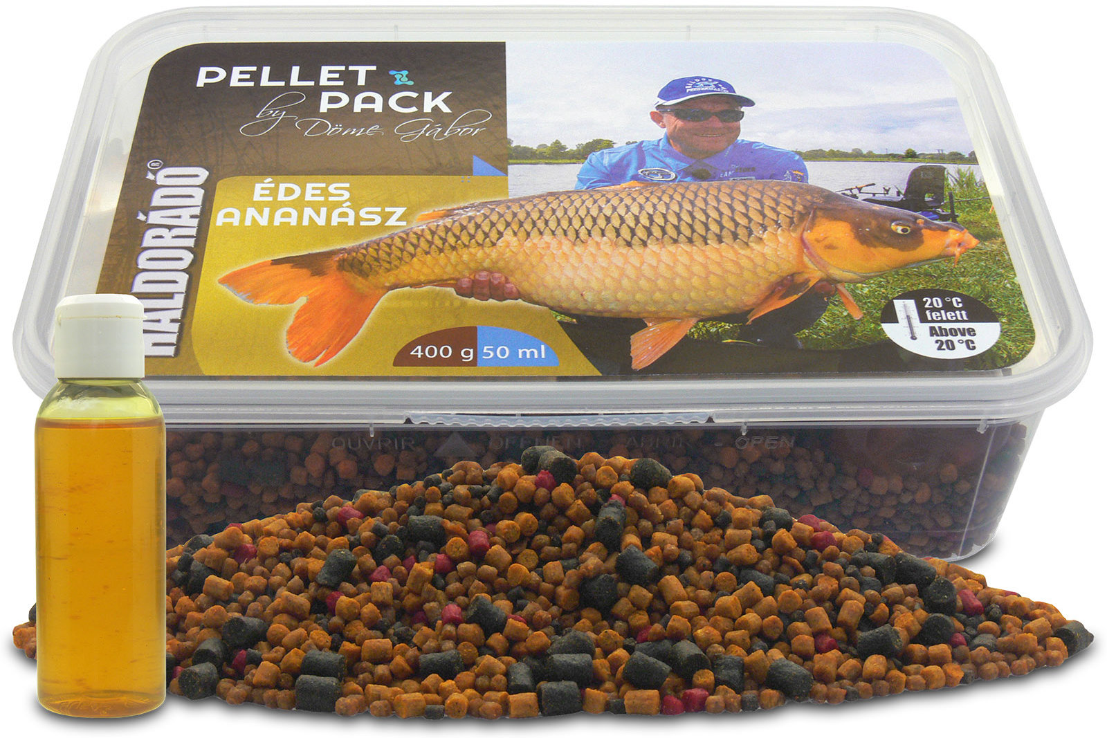 Haldorádó Pelety Pellet Pack By Döme Gábor 400 g Sladký ananas + 50 ml aroma