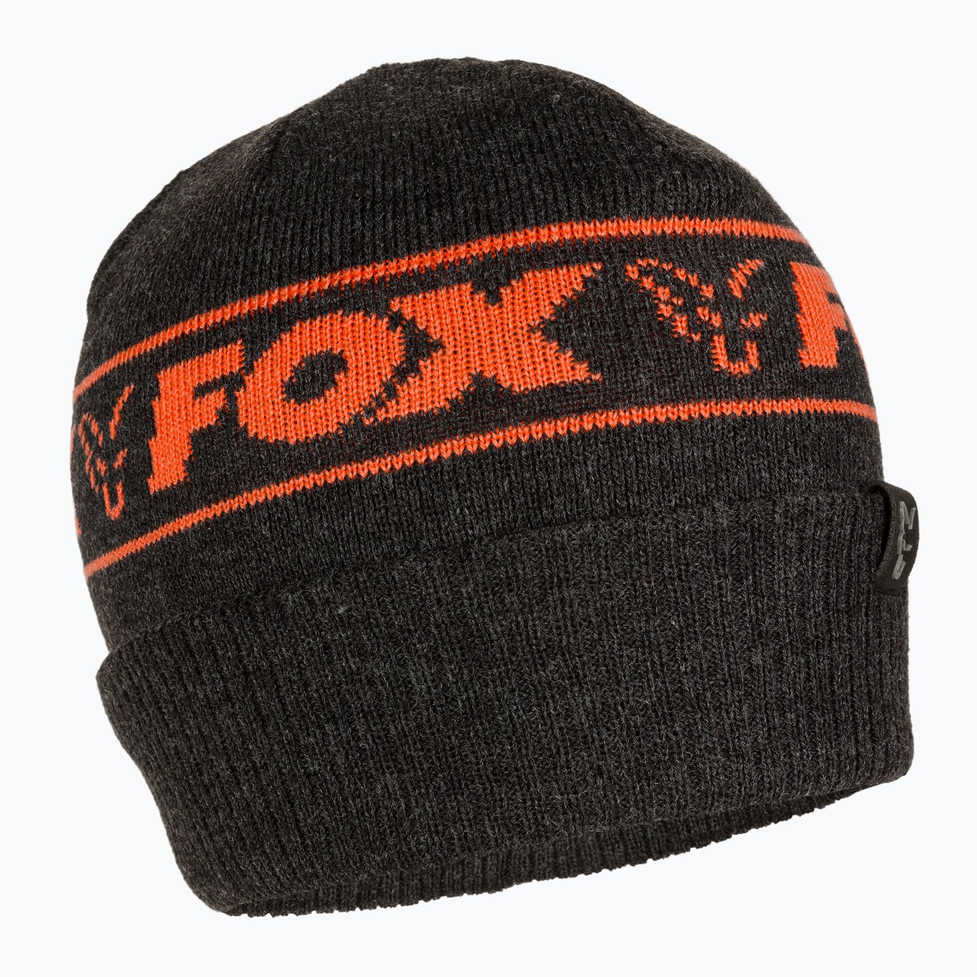 FOX Collection Black/Orange Beanie
