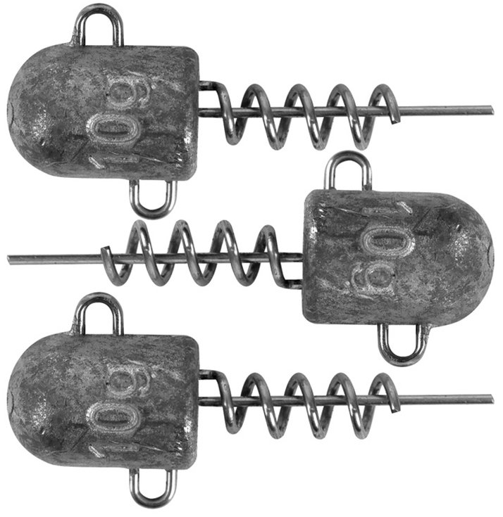 FOX Rage Corkscrew Bullet Jig Heads 5 g, 3 ks