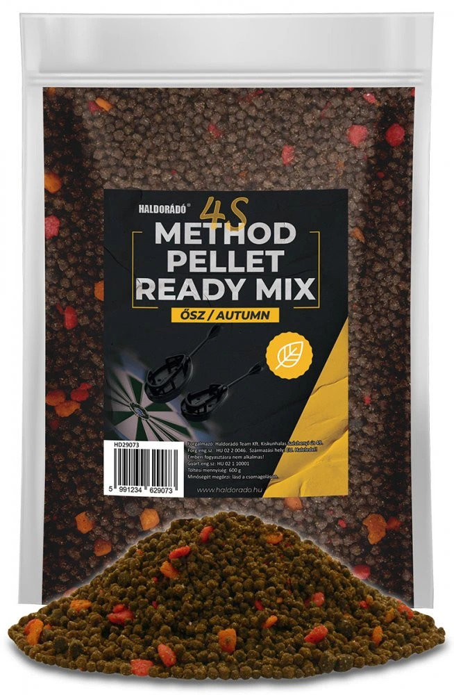 Haldorádó Method Pellet Ready Mix 4S 600 g Podzim