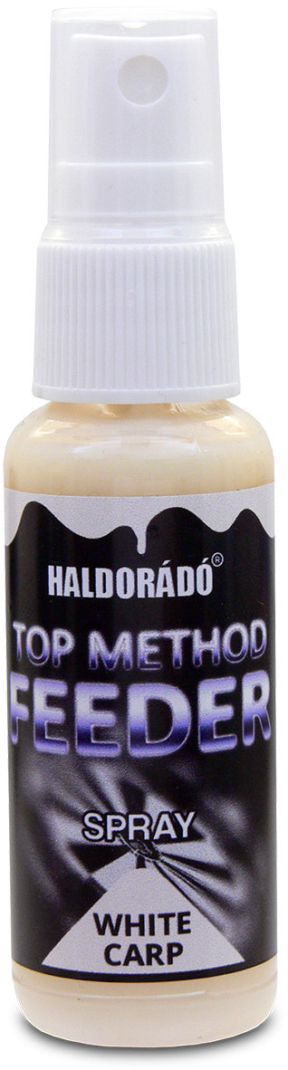Haldorádó Dip Top Method Feeder Activator Spray Bílý kapr, 30 ml